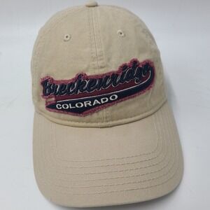 Breckenridge Hat Adjustable Beige Colorado Cotton Casual Everyday Wear Dad Men